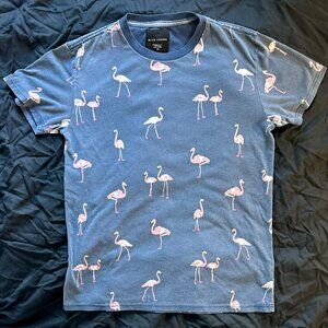 BLUE CROWN Blue Flamingo T-Shirt - Men's Size XS